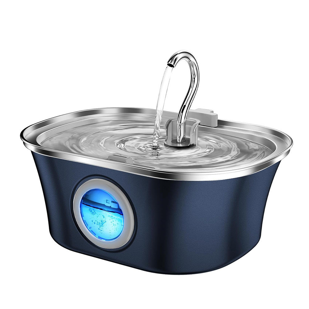 Pawpampered Stainless Steel Pet Water Fountain