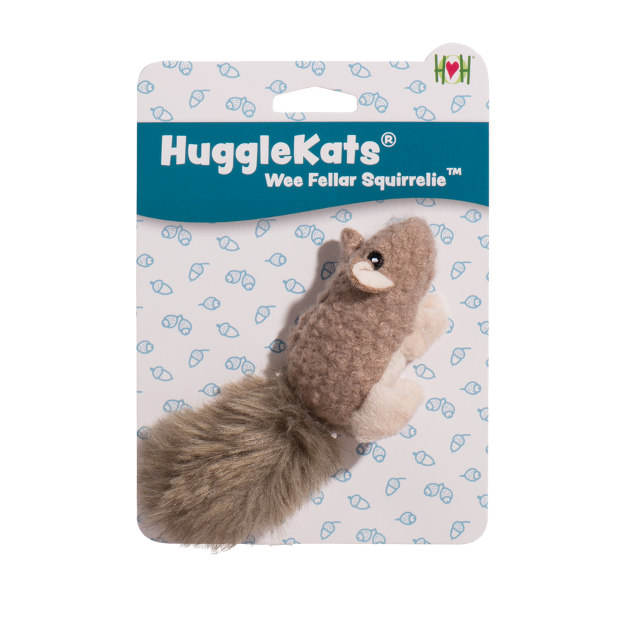 HuggleKats Squirrel Cat Toy