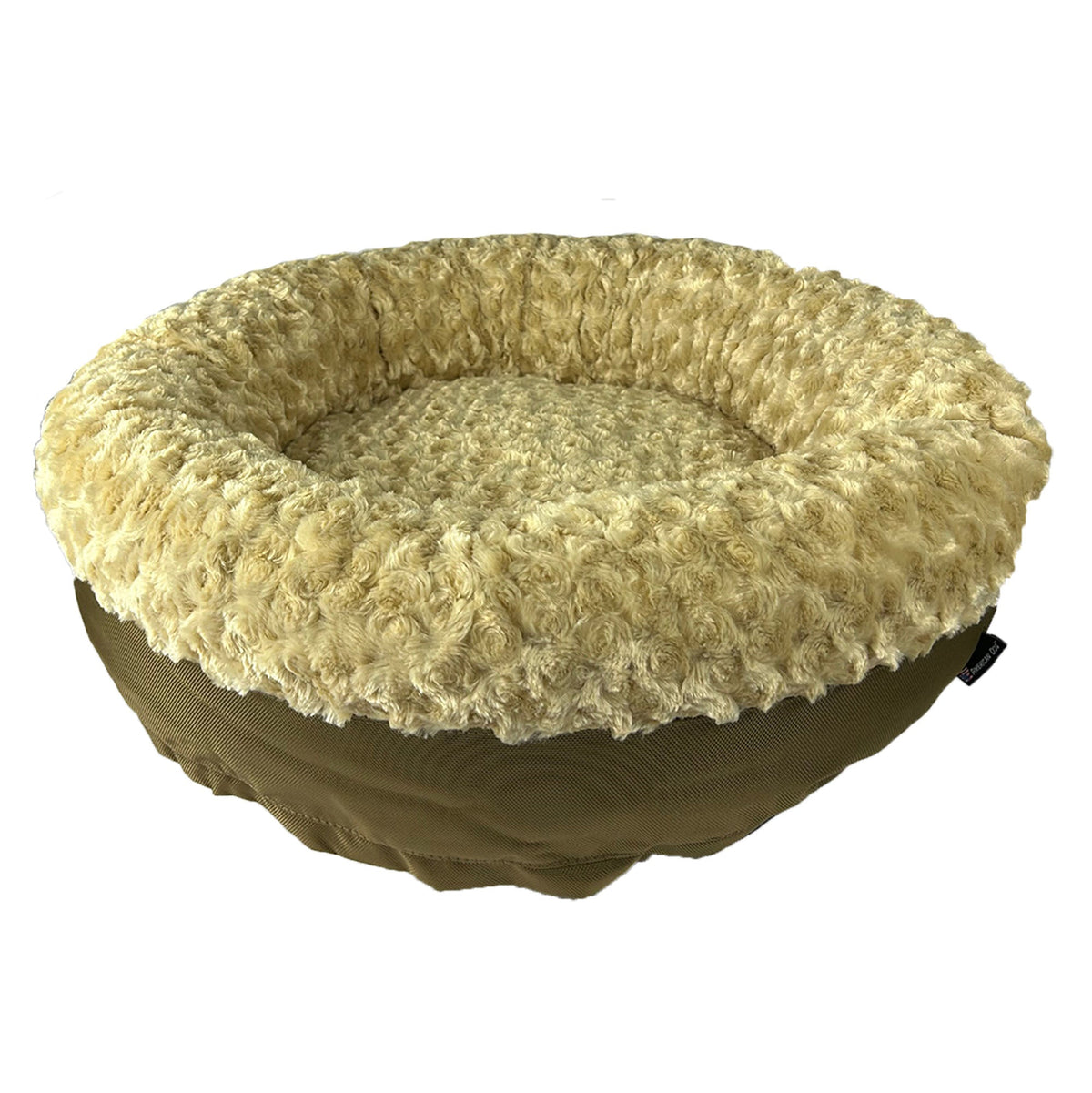 American Dog Furvana Round Bolster Bed