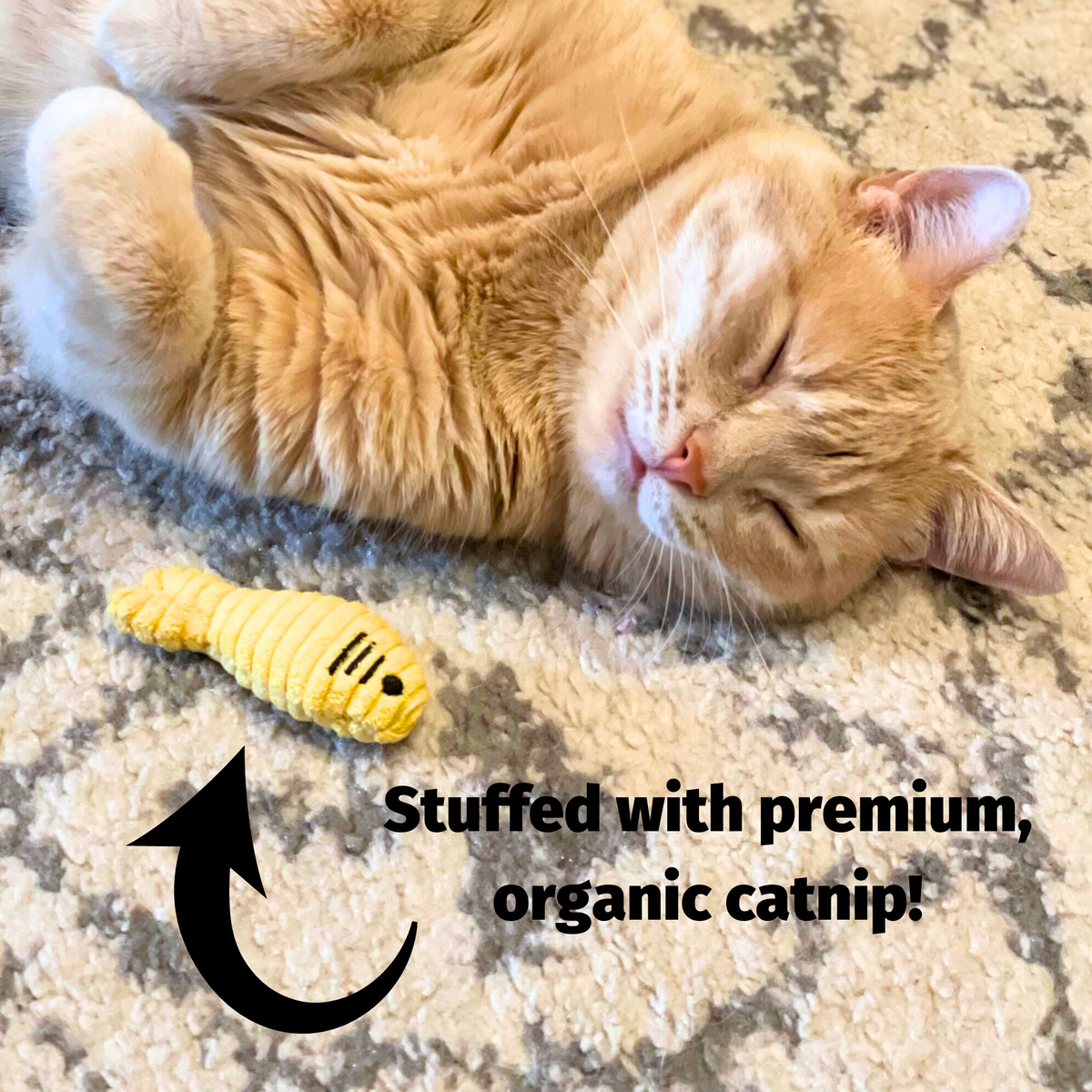 HuggleKats Squirrel Cat Toy