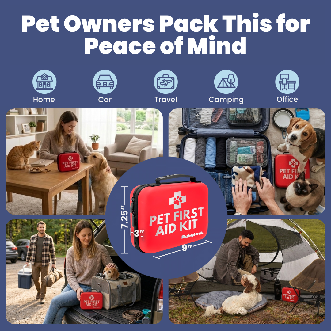 Rubyloo Pet First Aid Kit