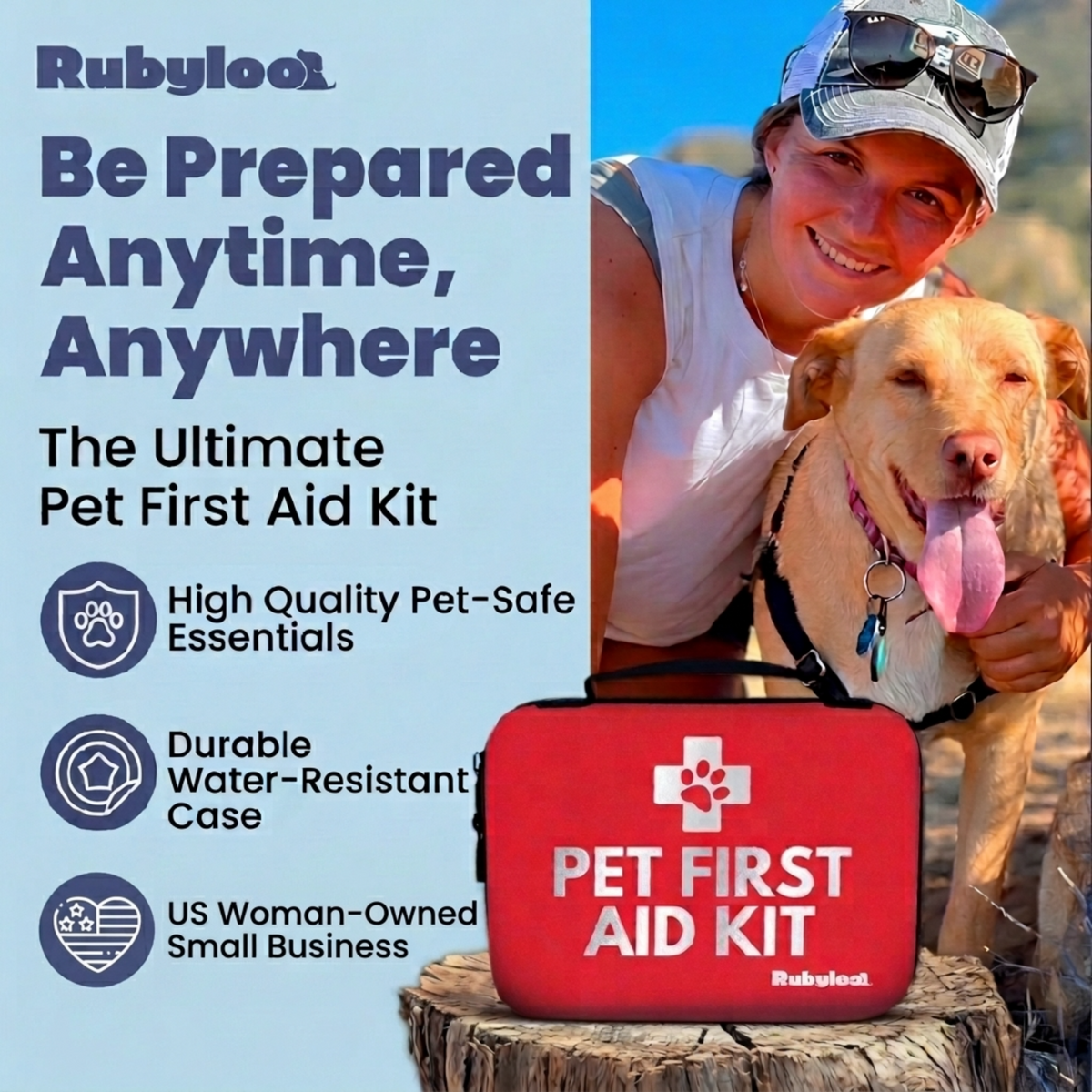 Rubyloo Pet First Aid Kit