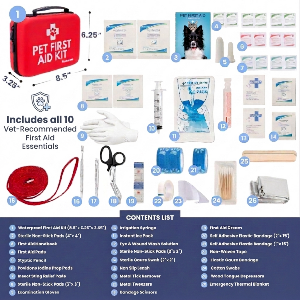 Rubyloo Pet First Aid Kit