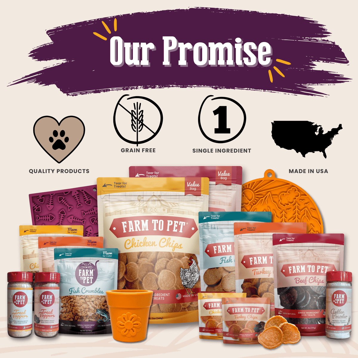 Farm To Pet Chicken Crumbles Cat Treats