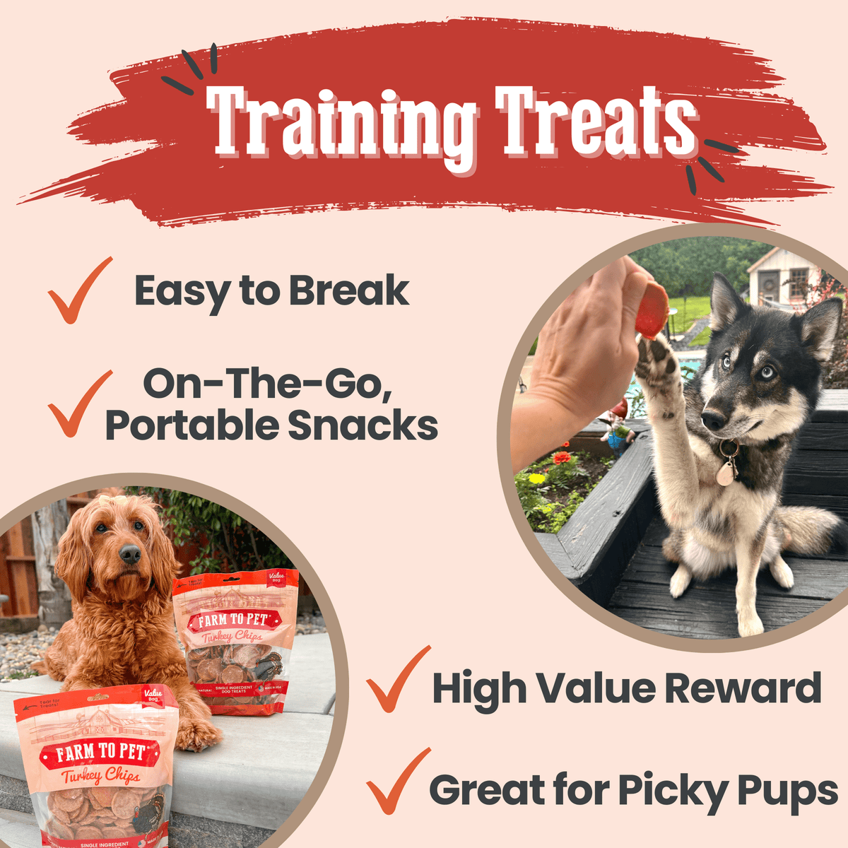 Farm To Pet Turkey Chips
