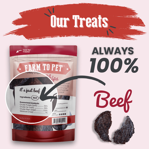 Farm To Pet Beef Chips