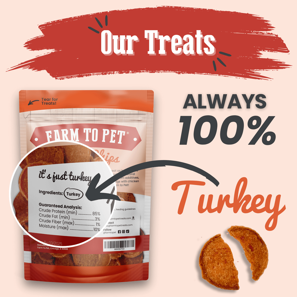 Farm To Pet Turkey Chips