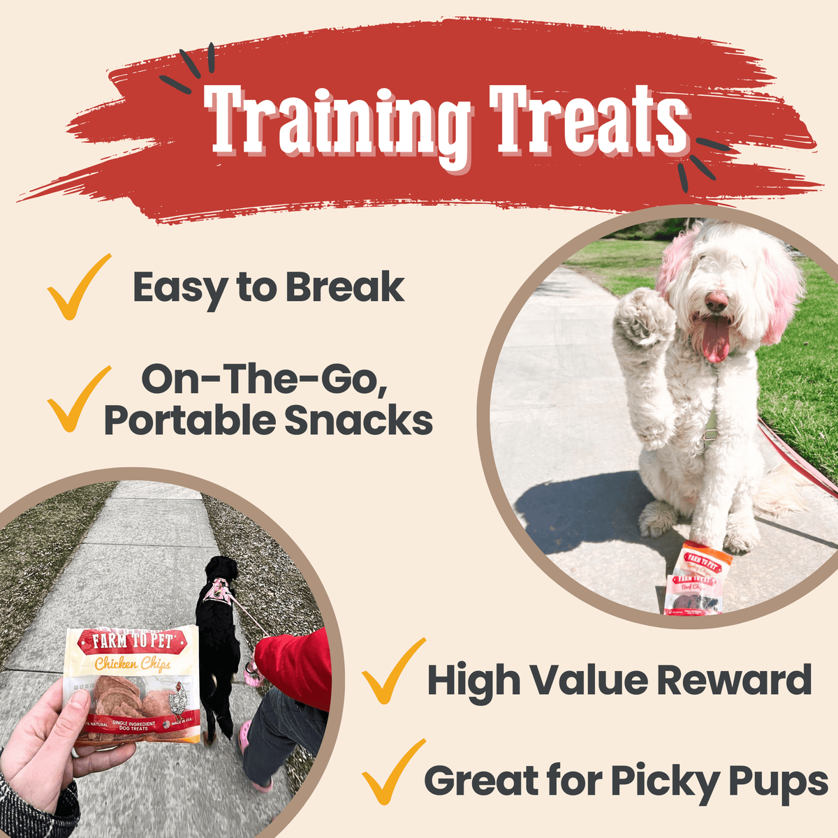 Farm To Pet Dog Treat Sampler