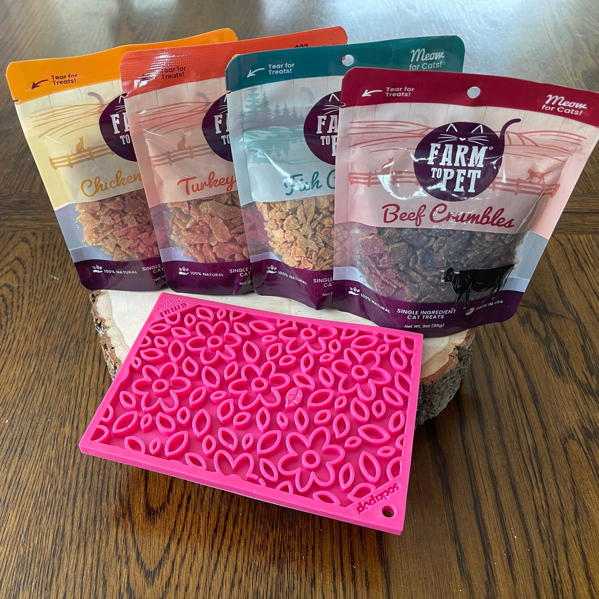 Farm To Pet Turkey Crumbles Cat Treats