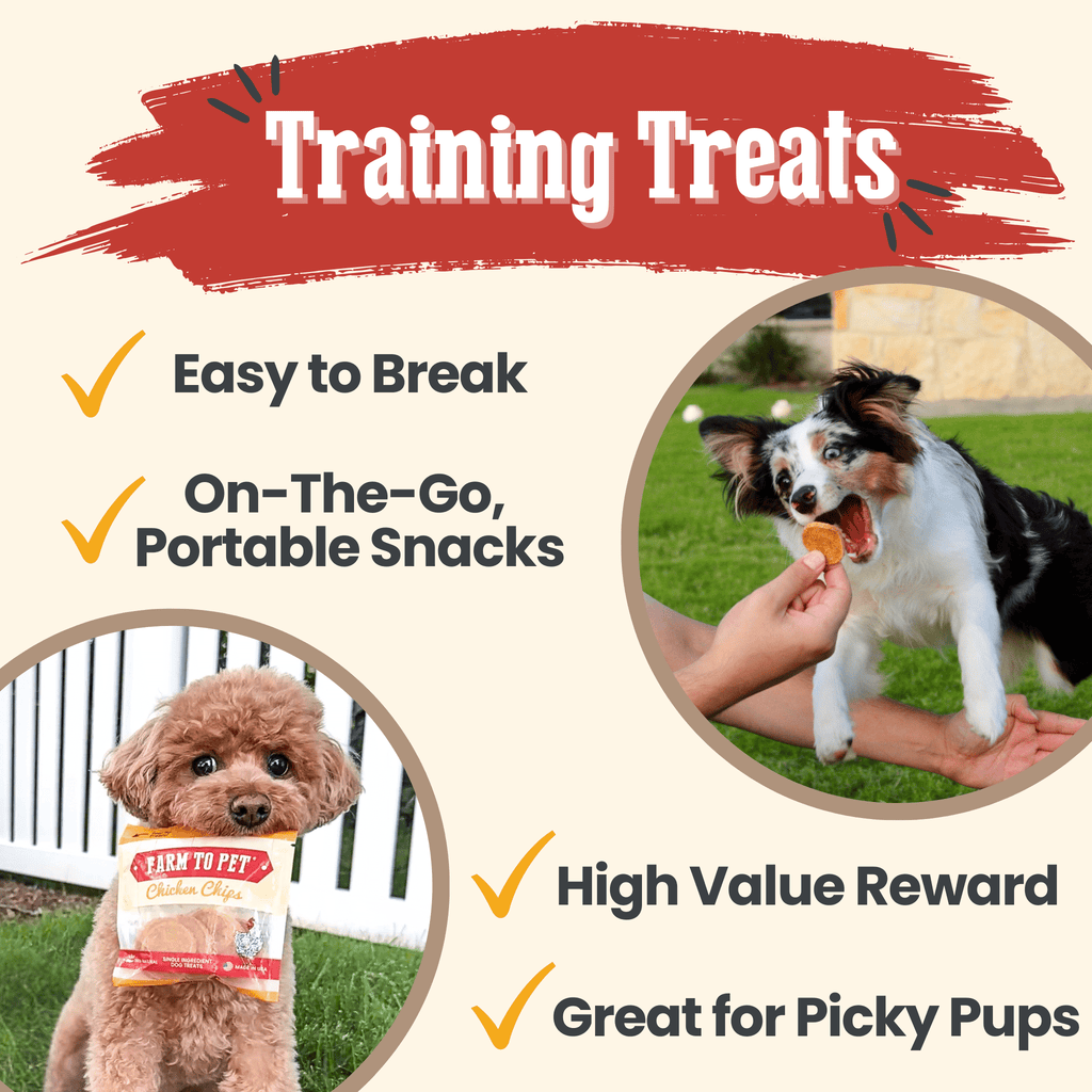 Farm To Pet Chicken Chips Snack Packs
