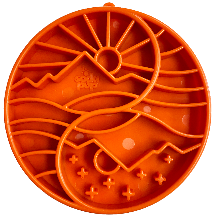 SodaPup Sun & Moon eTray Slow Feeder