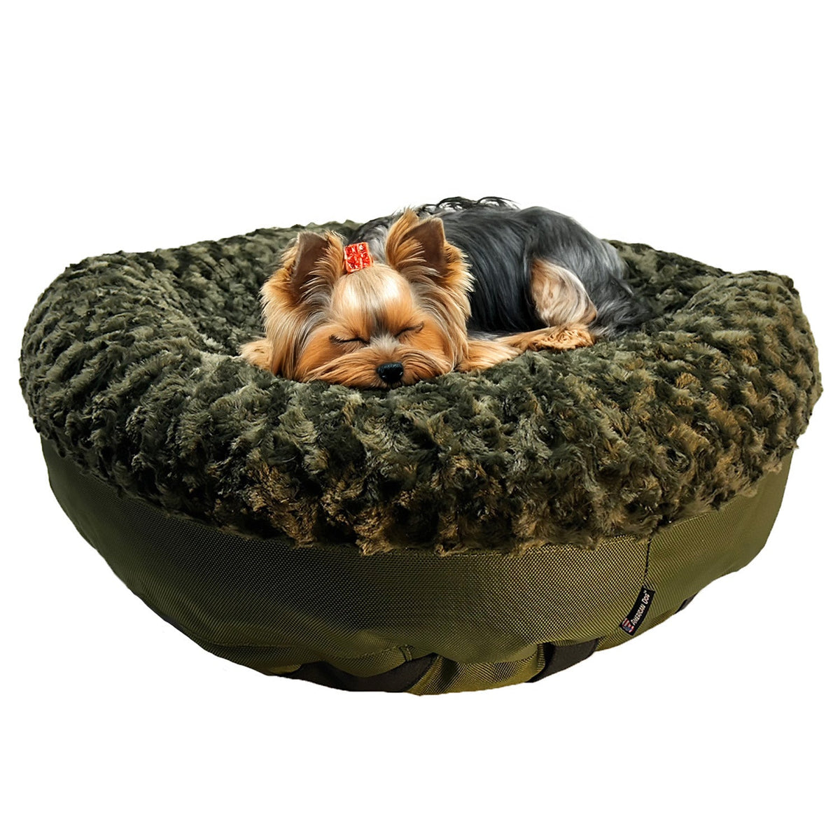 American Dog Furvana Round Bolster Bed