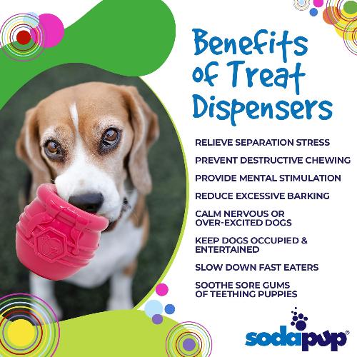 SodaPup Honey Pot Treat Dispenser