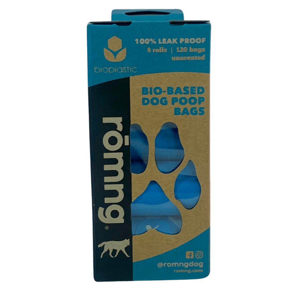 rōmng bio-based dog poop bags 120-count product view